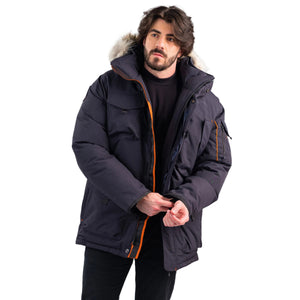 Outdoor Survival Canada OSC Men's Kanti -40 Down Parka in Orca Black | ScoutTech Outfitters