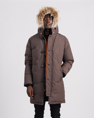 Outdoor Survival Canada OSC Men's Nevluk -20C Urban Coyote Down Parka