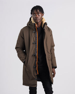 Outdoor Survival Canada OSC Men's Nevluk -20C Urban Shearling Down Parka