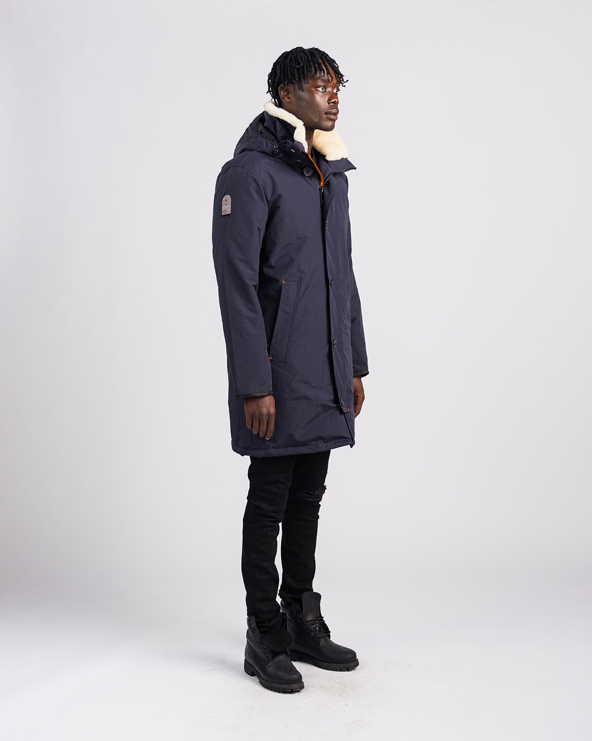 Outdoor Survival Canada OSC Men's Nevluk -20C Urban Shearling Down Parka - ScoutTech