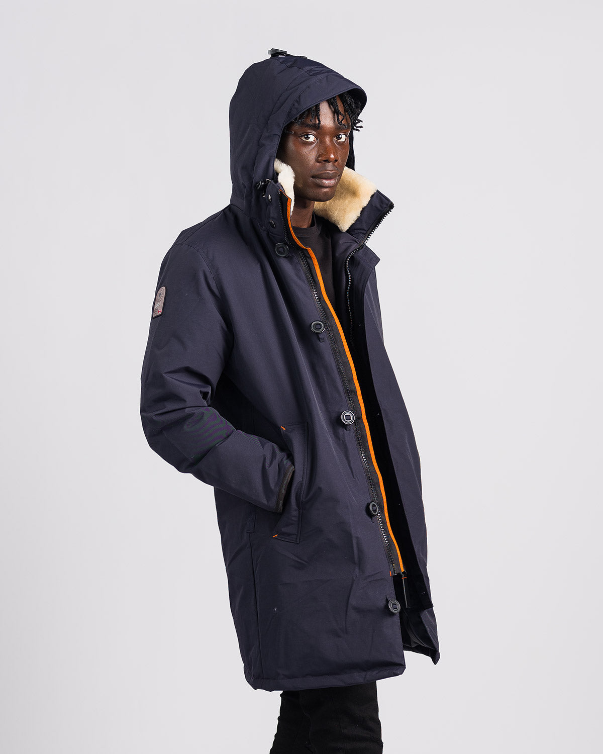 Outdoor Survival Canada OSC Men's Nevluk -20C Urban Shearling Down Parka - ScoutTech