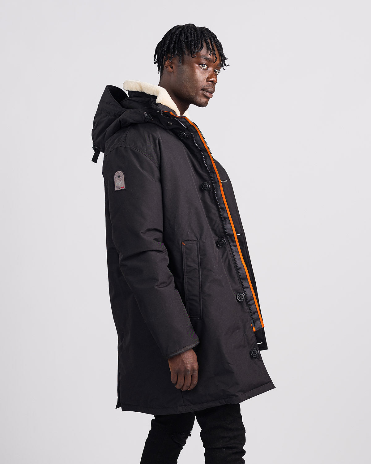 Outdoor Survival Canada OSC Men's Nevluk -20C Urban Shearling Down Parka - ScoutTech