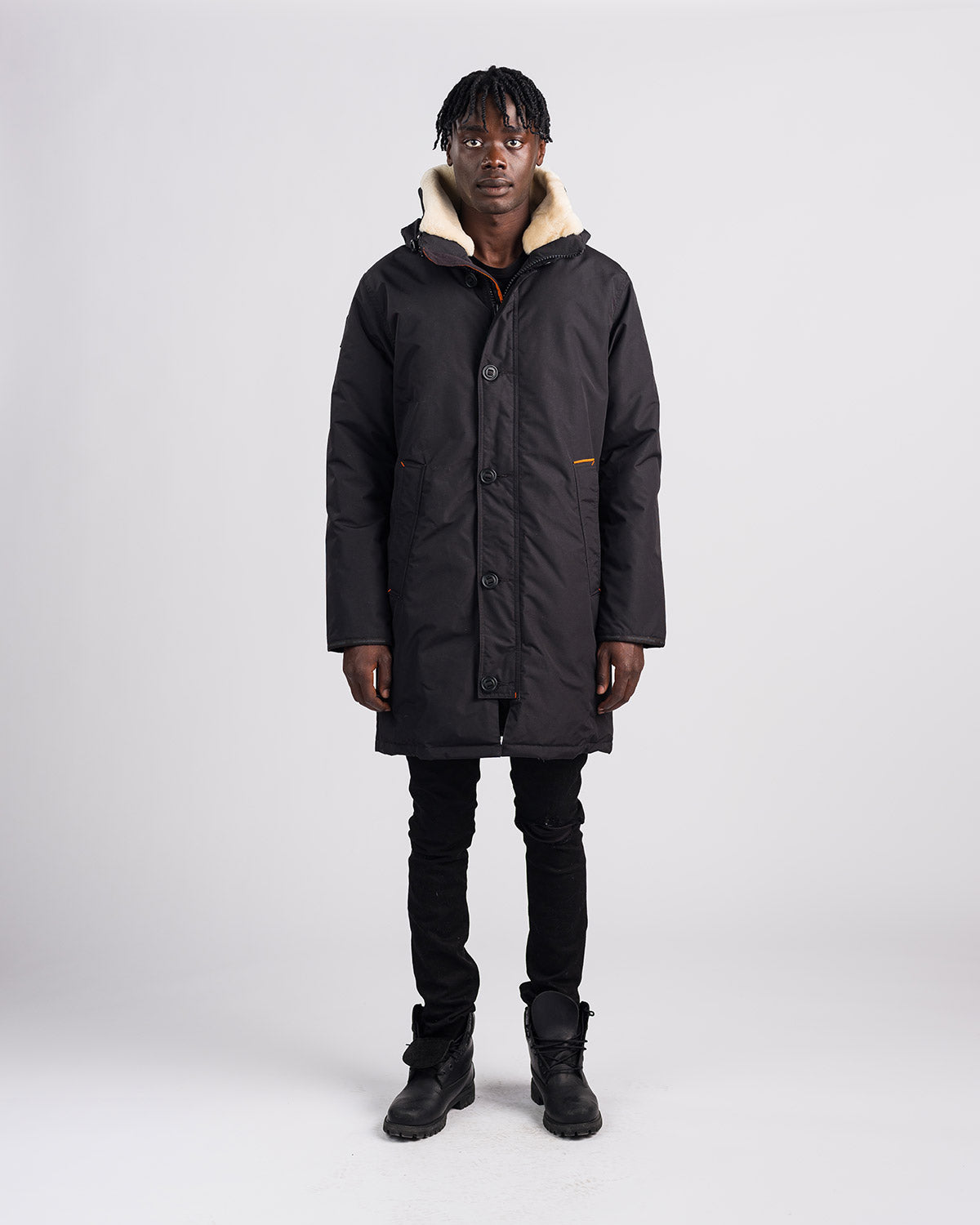 Outdoor Survival Canada OSC Men's Nevluk -20C Urban Shearling Down Parka - ScoutTech