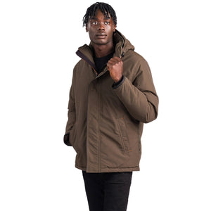 Outdoor Survival Canada OSC Men's Iqniq -40C/F Down Parka in Alpine Moss Left Side | ScoutTech Outfitters 