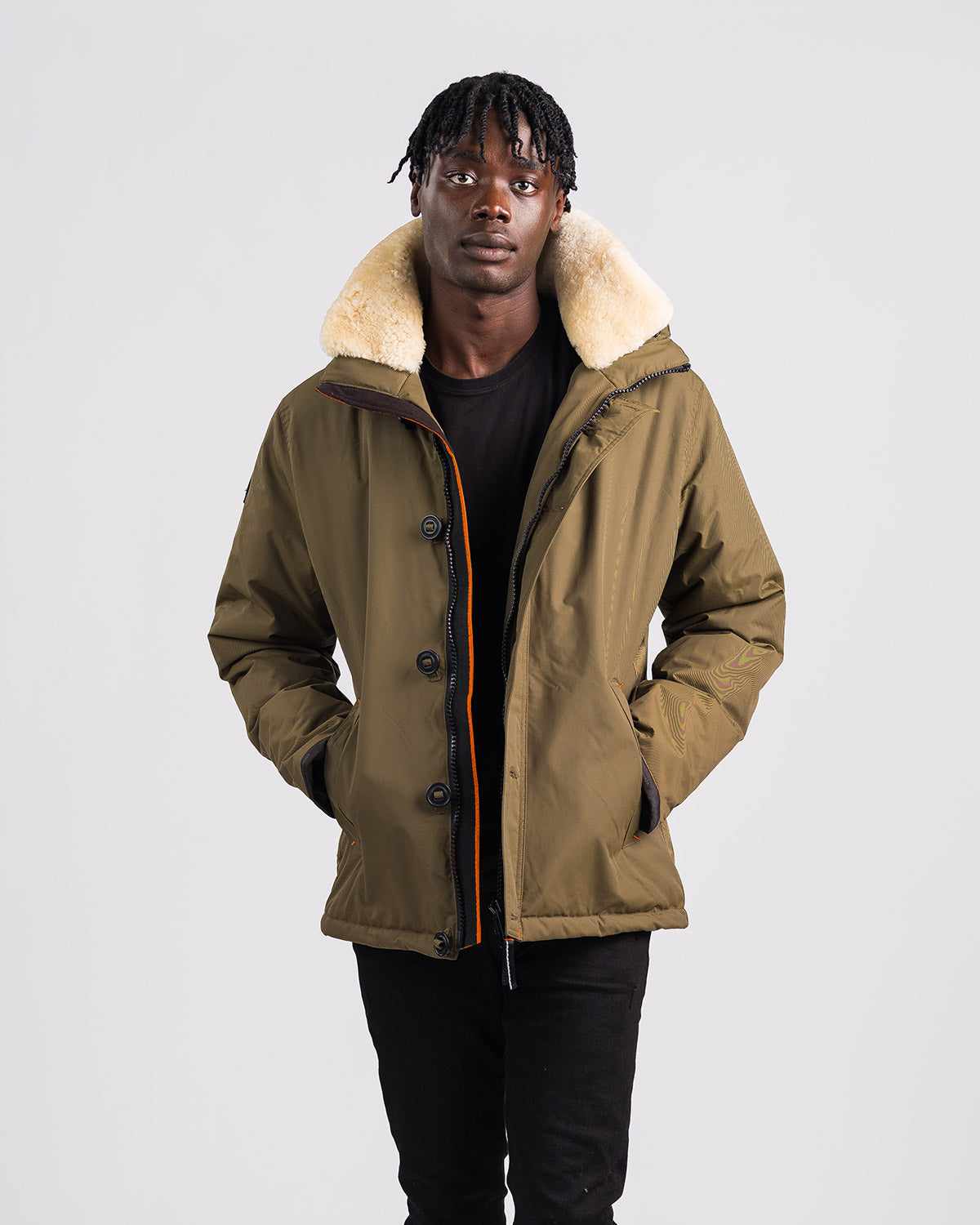 Outdoor Survival Canada OSC Men's Nyik -20C Urban Shearling Jacket - ScoutTech