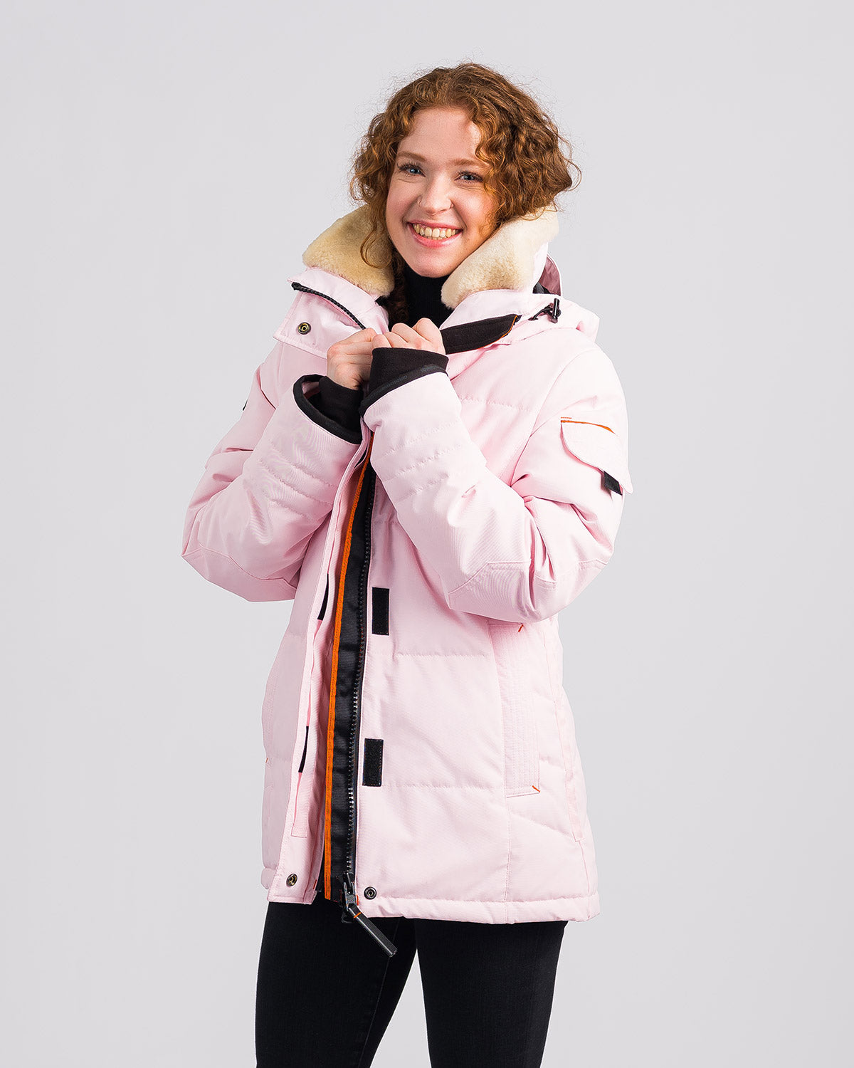 Outdoor Survival Canada Women's Nukka -20°C Urban Shearling Down Parka - ScoutTech
