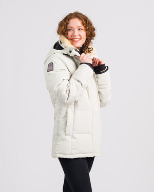 Outdoor Survival Canada Women's Nukka -20°C Urban Shearling Down Parka