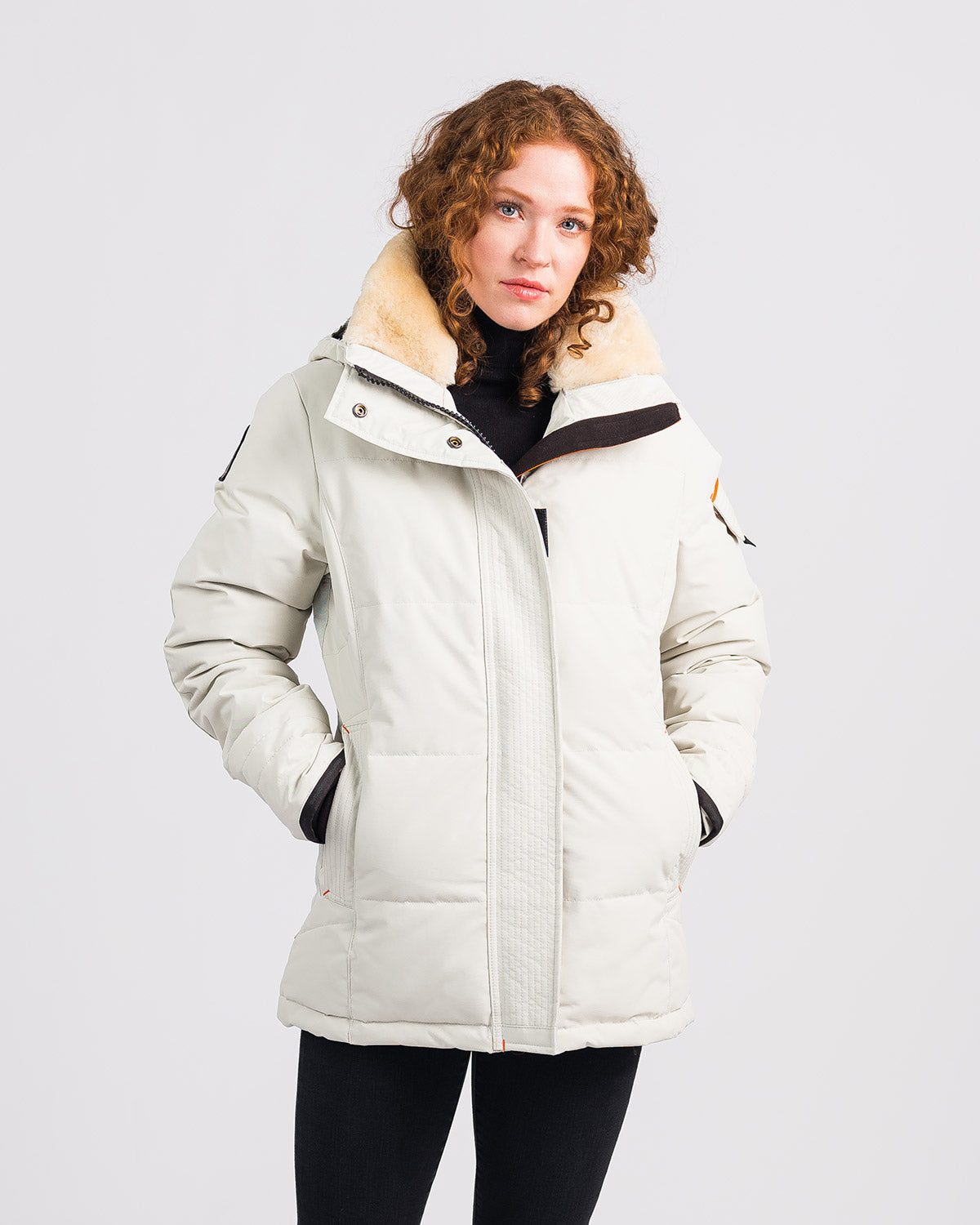 Outdoor Survival Canada Women's Nukka -20°C Urban Shearling Down Parka - ScoutTech