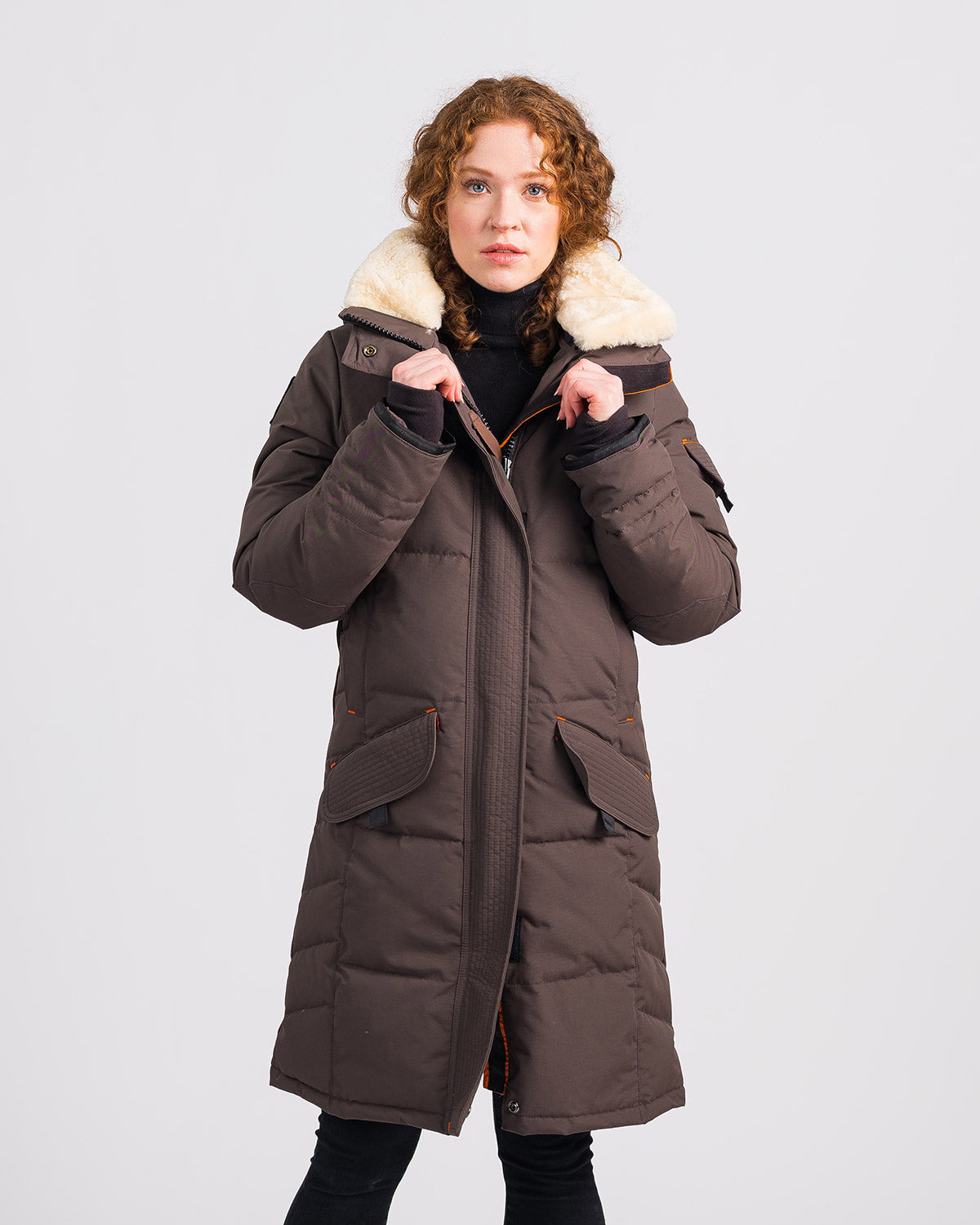 Outdoor Survival Canada OSC US Women's Siku -20°C Urban Shearling Down Parka - ScoutTech