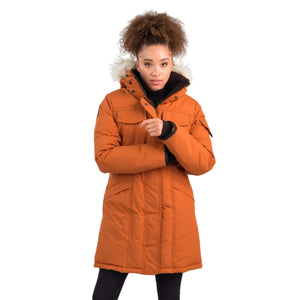 Outdoor Survival Canada OSC Women's Jaci UC -20C Down Parka in Copper Creek - ScoutTech
