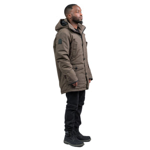 Outdoor Survival Canada OSC Men's Ommak -15C Down Parka in Steel Grey | ScoutTech Outfitters Mississauga Store