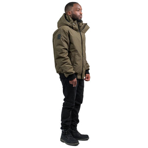 Outdoor Survival Canada OSC Men's Atti -15C Down Jacket Right Side in Alpine Moss | ScoutTech Outfitters
