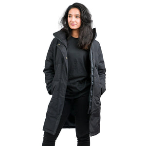Outdoor Survival Canada OSC Women's Tiri -15°C Down Parka in Orca Black | ScoutTech Outfitters