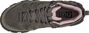 Oboz Women's Sawtooth X Mid WIDE Waterproof Hiking Boots Upper View | ScoutTech Outfitters