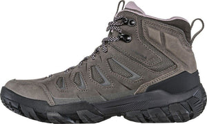 Oboz Women's Sawtooth X Mid WIDE B-Dry Waterproof Hiking Boots in Brown | ScoutTech Outfitters