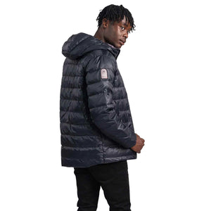 Outdoor Survival Canada Men's 0°C Manitoulin Down Puffer Jackets with Hood in Black | ScoutTech Outfitters Mississauga Store
