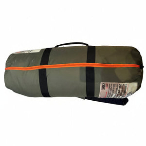 Outdoor Survival Canada OSC Igloo -60C Sleeping Bag Top-side View of Green Carry Duffle | ScoutTech Outfitters