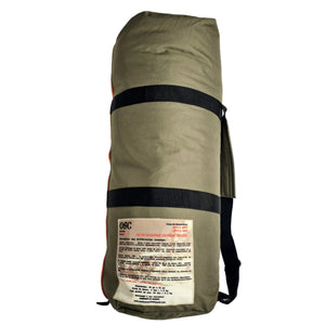 Outdoor Survival Canada OSC Igloo -60C Sleeping Bag in Green Stash Duffle Showing Final Side View | ScoutTech Outfitters Mississauga Store