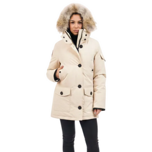 Outdoor Survival Canada OSC Women's Kasa UC -20°C Urban Coyote Down Parka in Opal | ScoutTech Outfitters Mississauga Store