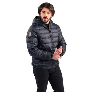 Outdoor Survival Canada OSC Men's 0°C Hemlock Down Puffer Jackets in Black Made in Canada | ScoutTech Outfitters Mississauga Store