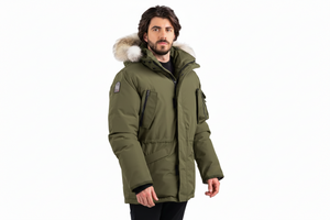 Outdoor Survival Canada OSC Men's Atim -40 Down Parka