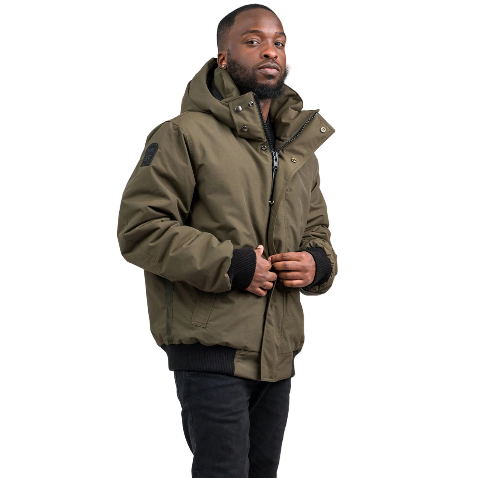 Outdoor Survival Canada OSC Men's Atti -15C Down Jacket in Alpine Moss | ScoutTech Outfitters Mississauga Store