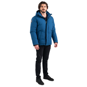 Outdoor Survival Canada OSC Men's Iqniq -40C/F Down Parka in Indigo Blue | ScoutTech Outfitters 