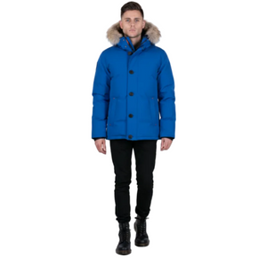 Outdoor Survival Canada OSC Men's Nyik -20°C Urban Coyote Jacket in Arctic Blue | ScoutTech Outfitters
