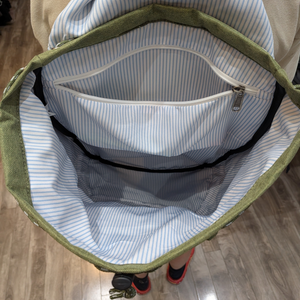 Europe Bound Vintage Daypack 31L Capacity