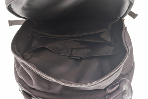 Europe Bound Exec-Tek Black Heavily Cushioned Laptop Backpack 18L