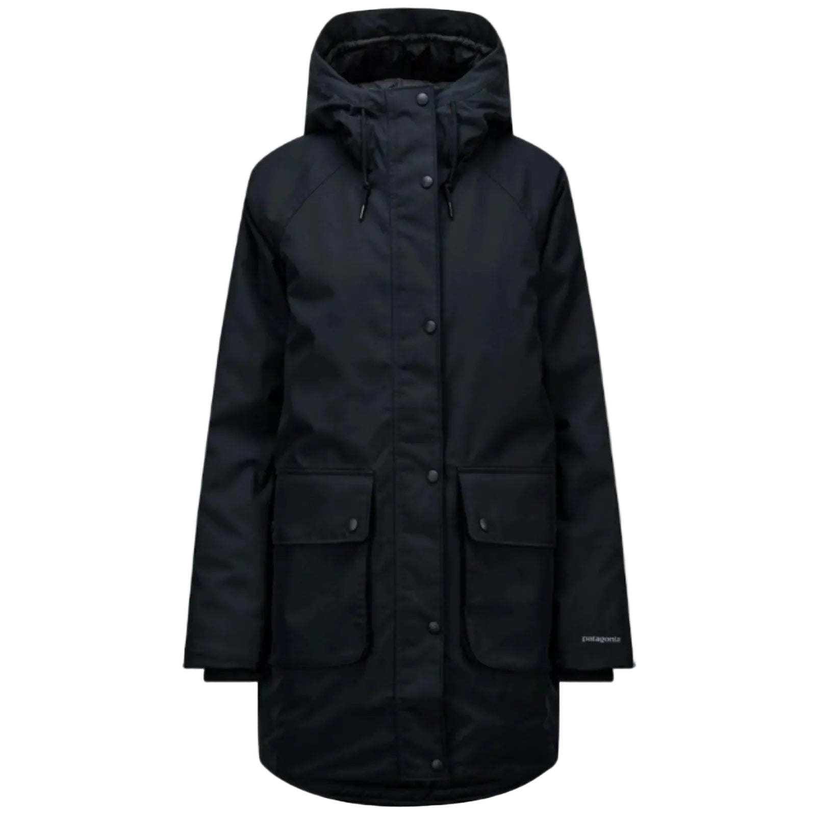 Patagonia Women's Great Falls Parka in Black | ScoutTech Outfitters Mississauga Store