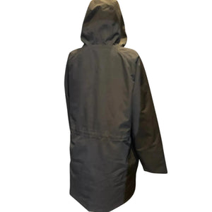 Patagonia Women's Great Falls Parka in Black Rear View | ScoutTech Outfitters