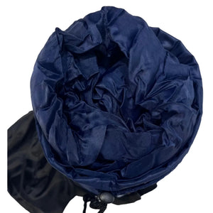Rockwater Designs Heat Zone Micra-Lite Synthetic Hooded Rectangle Rated 5C Summer Sleeping Bags Close Up of Bag Fabric Rolled | ScoutTech Mississauga