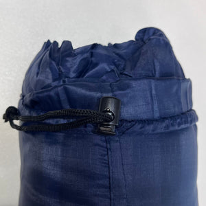 Rockwater Designs Micra-Lite Synthetic Hooded Rectangular 5C/41F Summer Sleeping Bags Stuff Sack Drawcord Closure View | ScoutTech Outfitters 