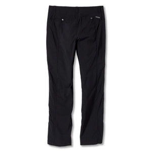 Royal Robbins Women's Discovery III Pants in Black Back View - ScoutTech Outfitters