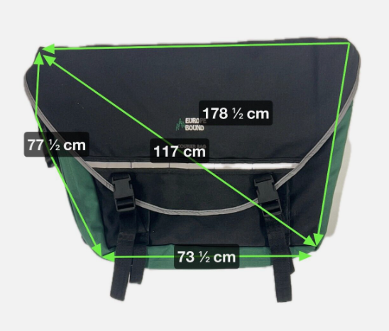 Europe Bound Courier Bag Day Pack - ScoutTech
