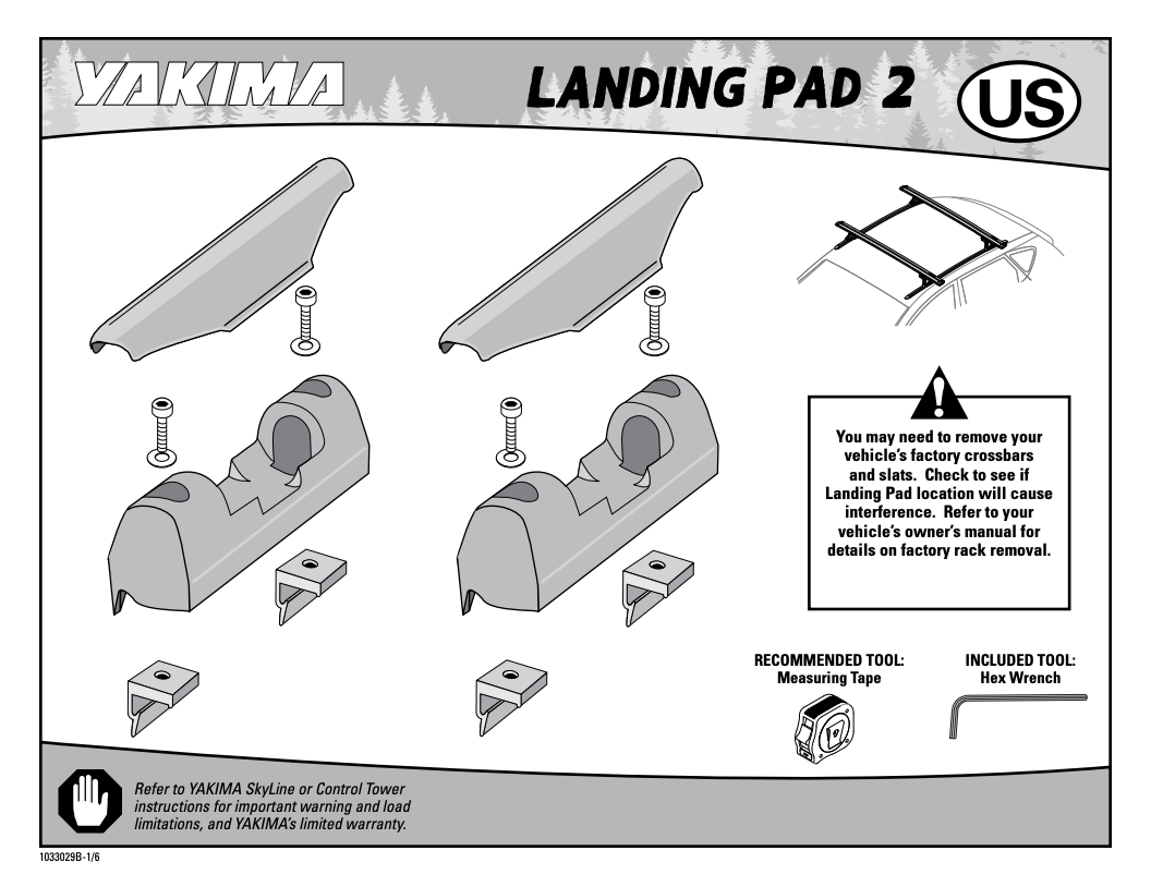 Yakima Landing Pad 2 - ScoutTech