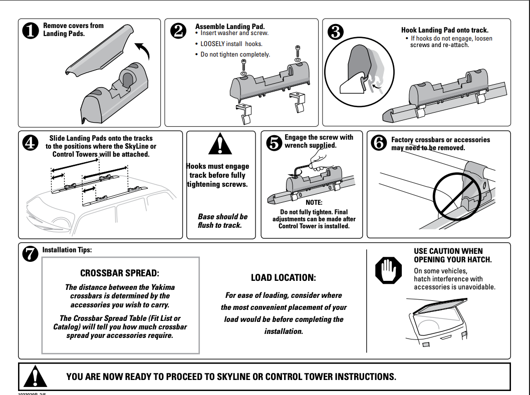 Yakima Landing Pad 2 - ScoutTech