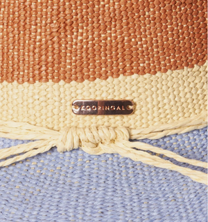 Sombrero de sol tejido de ala ancha Carmela para mujer Kooringal