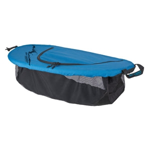 Sea to Summit Gear Trip Kayak Cockpit Storage Bags in Blue with Large Waterproof Zipper Closed | ScoutTech Outfitters Mississauga 