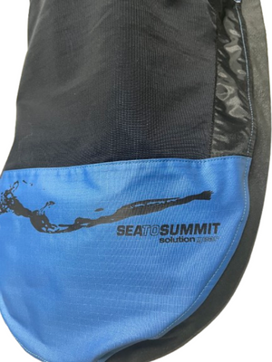 Sea to Summit Solution Gear Kayak Bow Cover in blue close up | ScoutTech Mississauga