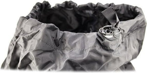 Seals Inlander 1.2 Spray Skirt in Black Close Up of Tunnel Toggle Size Adjuster - ScoutTech Mississauga Store