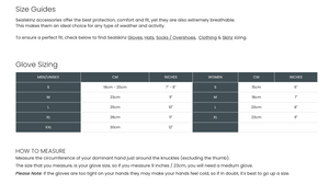 SealSkinz Unisex Waterproof Gauntlet Gloves All Weather Ultra Grip Knitted Large