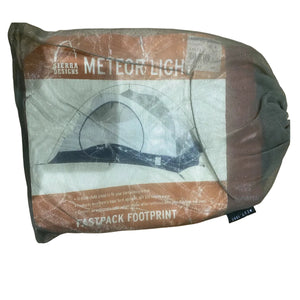 Sierra Designs Meteor Light Tent Fast Pack Fitted Footprints in mesh retail packaging | ScoutTech Mississauga Store