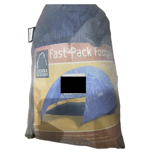 Sierra Designs Orion 3 AST Tent Fast Pack Fitted Footprints in mesh retail packaging | ScoutTech Outfitters Mississauga 