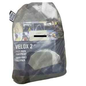 Sierra Designs Velox 2 Tent Fast Pack Fitted Footprints in mesh retail packaging | ScoutTech Outfitters
