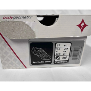 Specialized BodyGeometry Women's Spirita Road Cycling Shoes 37 EU SPD-R  Look/SPD-SL Bolt Retail Box Front Exterior | ScoutTech Outfitters