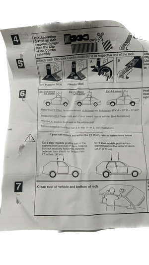 SportRack Ski & Snowboard Carrier Rooftop Crossbar Mounted Set Instructions Manual P2 | ScoutTech Outfitters