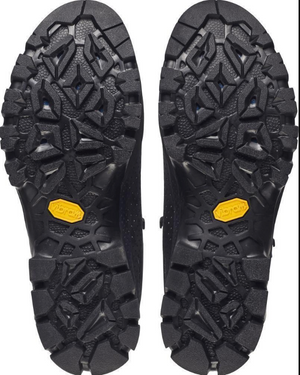 Tecnica Women's Forge GTX Leather Gore-Tex Hiking Boots View of Vibram Tread | ScoutTech Outfitters 