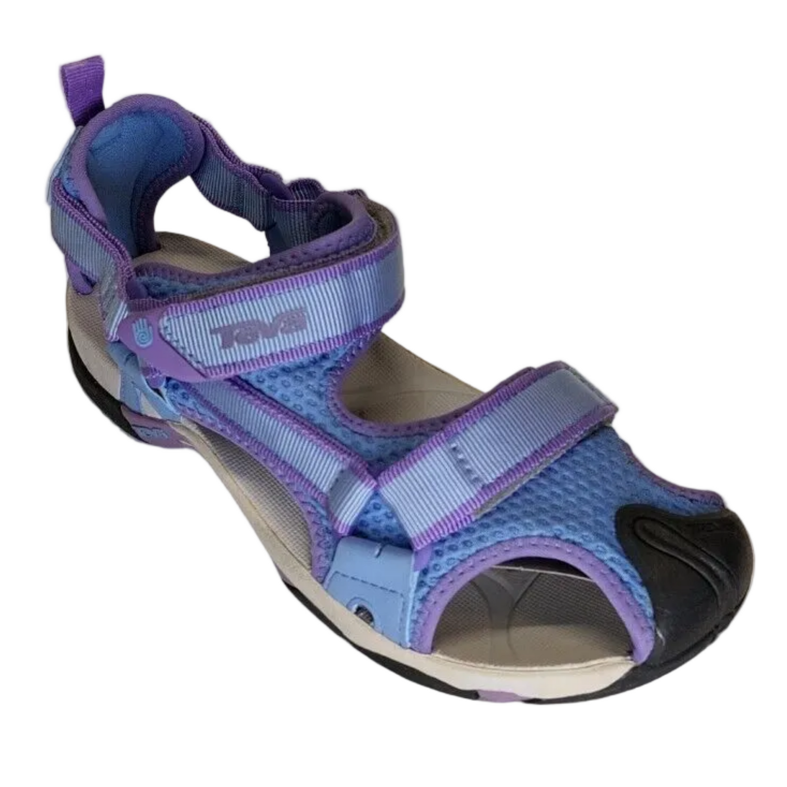 Teva Kid's Y Toachi Amphibious Sandals Blue with Lavender Accents Unisex | ScoutTech Outfitters